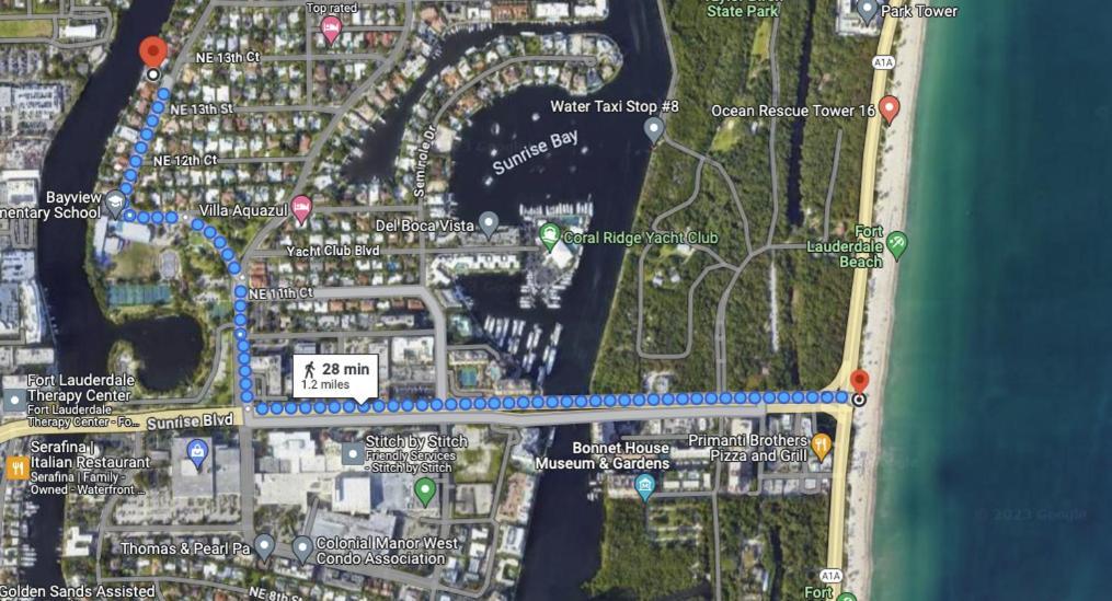 The Modern Castle Canal View Access Rooftop Living Greenhouse Vlllas Fort Lauderdale Buitenkant foto